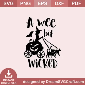 A Wee Bit Wicked SVG
