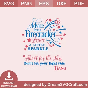 Advice From A Firecracker SVG