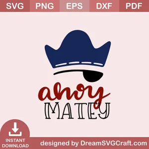 Ahoy Matey SVG