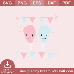 Cotton Candy SVG