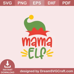 Mama Elf SVG
