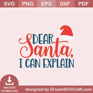 Dear santa I can Explain SVG