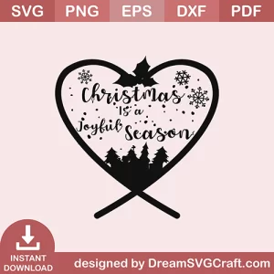 Christmas Is A Joyful Season SVG