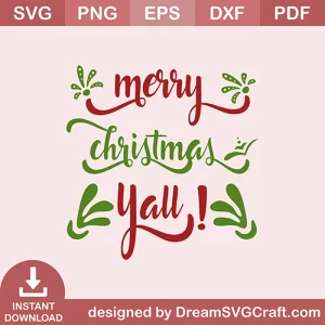 Merry Christmas Yall SVG