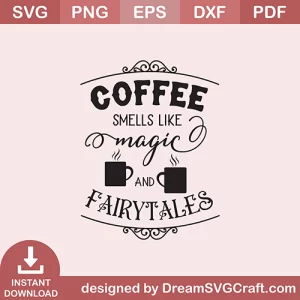 Coffee Smells Like SVG