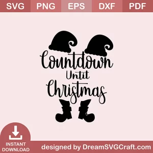 Countdown Until Christmas SVG