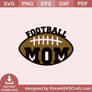 Football Mom SVG