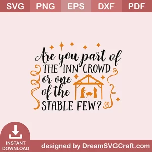 Are You Part Of The Inn Crowd SVG