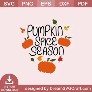 Pumpkin Spice Season SVG