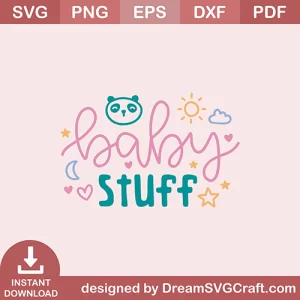 Baby Stuff SVG