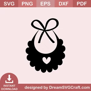 Baby Bib SVG