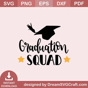 Graduation Squad SVG