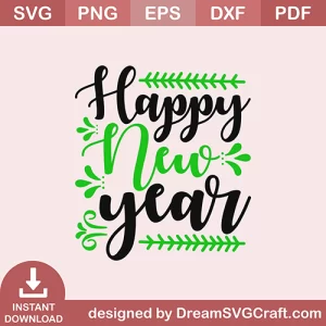 Happy New Year SVG