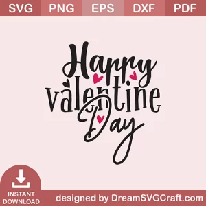 Happy Valentine Day SVG