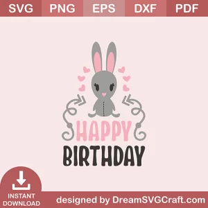 Happy Birthday SVG