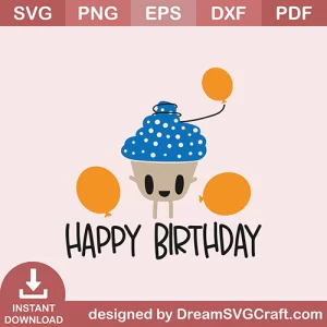 Happy Birthday SVG