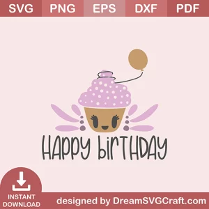Happy Birthday SVG
