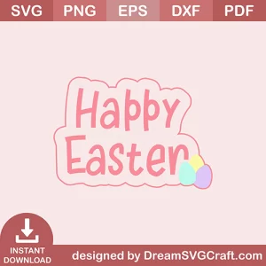 Happy Easter SVG