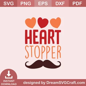 Heart Stopper SVG