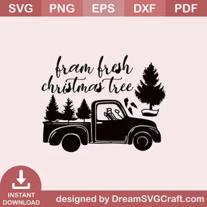 Fram Fresh Christmas Tree SVG