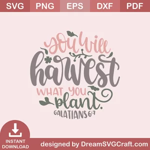 You Will Harvest SVG