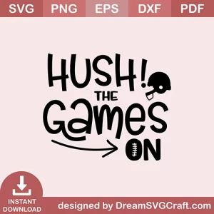 Hush The Game On SVG
