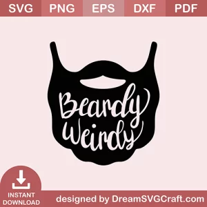 Beardy Weirdy SVG