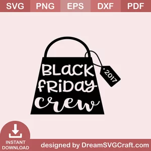 Black Friday Crew SVG