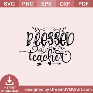 Blessed Teacher SVG