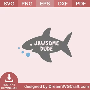 Jaw Some Dude SVG