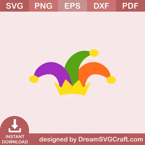 Jester Hat SVG
