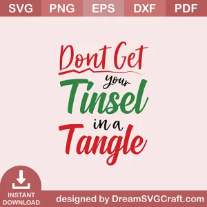 Dont Get Your Tinset In Tangle SVG