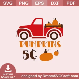 Pumpkins 5cents SVG
