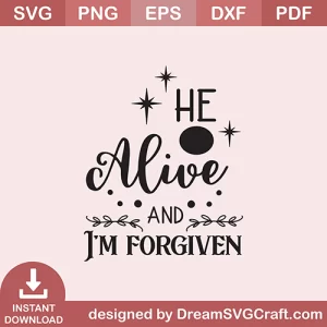 I M Forgiven SVG
