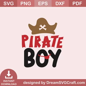 Pirate Boy SVG