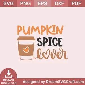 Pumpkin Spice Lover SVG