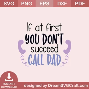 If At First You Dont SucceedCall SVG