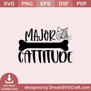 Major Cattitude SVG