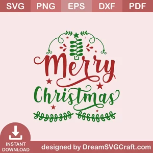 Merry christmas SVG