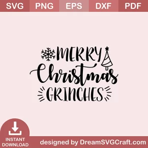 Merry Christmas Grinches SVG