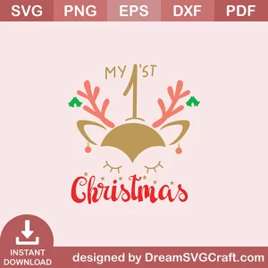 My 1st Christmas SVG