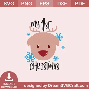 My 1st Christmas SVG