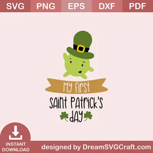 My First St Patricks Day SVG
