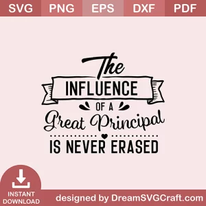 The Influence Of A Great Principal SVG
