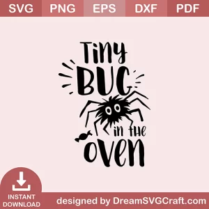 Tiny Bug In The Oven SVG