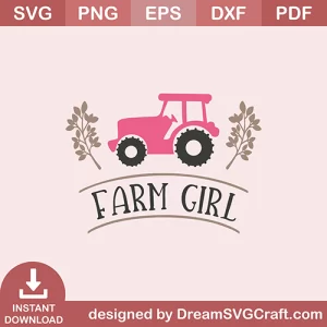 Farm Girl SVG