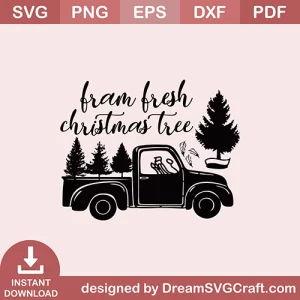 Fram Fresh Christmas Tree SVG