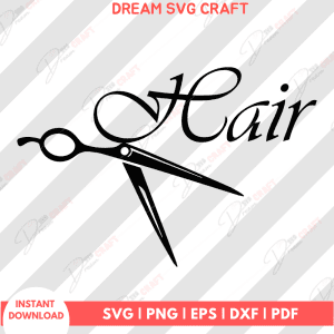 Hair dresser love SVG DIGITAL DOWNLOAD