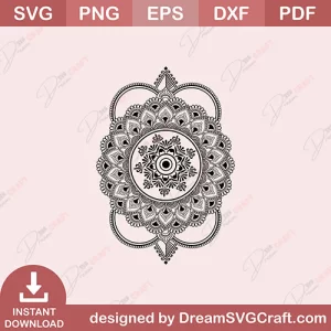 Mandala Design SVG | Mandala Designs Mega Bundle SVG | Sacred Geometry | Indian Mandalas | Decorative | Creative Projects | Instant Download | Commercial License