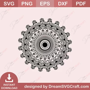 Mandala Design SVG | Mandala Svg Bundle, Zentangle Svg, Mandala For Cricut, Mandala Clipart, Mandala Vector, Mandala Cut File, Mandala, Mandala Flower, Svg, Png
